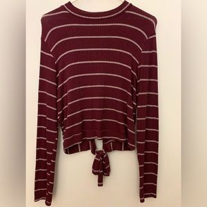 Charlotte Russe Striped Sweater